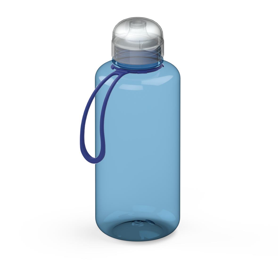 Trinkflasche ´Sports´ colour inkl. Strap 1,0 l