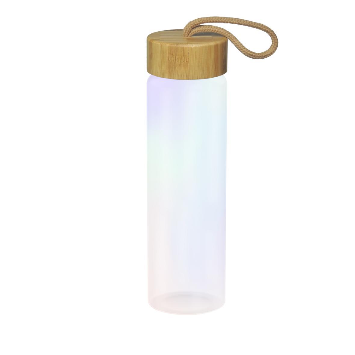 Glasflasche ´Bamboo´, 0,65 l, colour