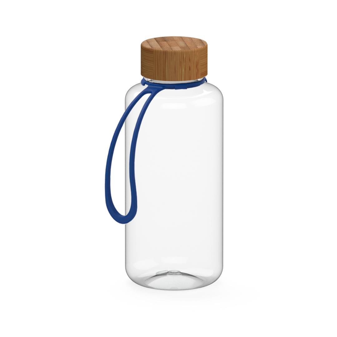 Trinkflasche ´Natural´ klar-transparent inkl. Strap 1