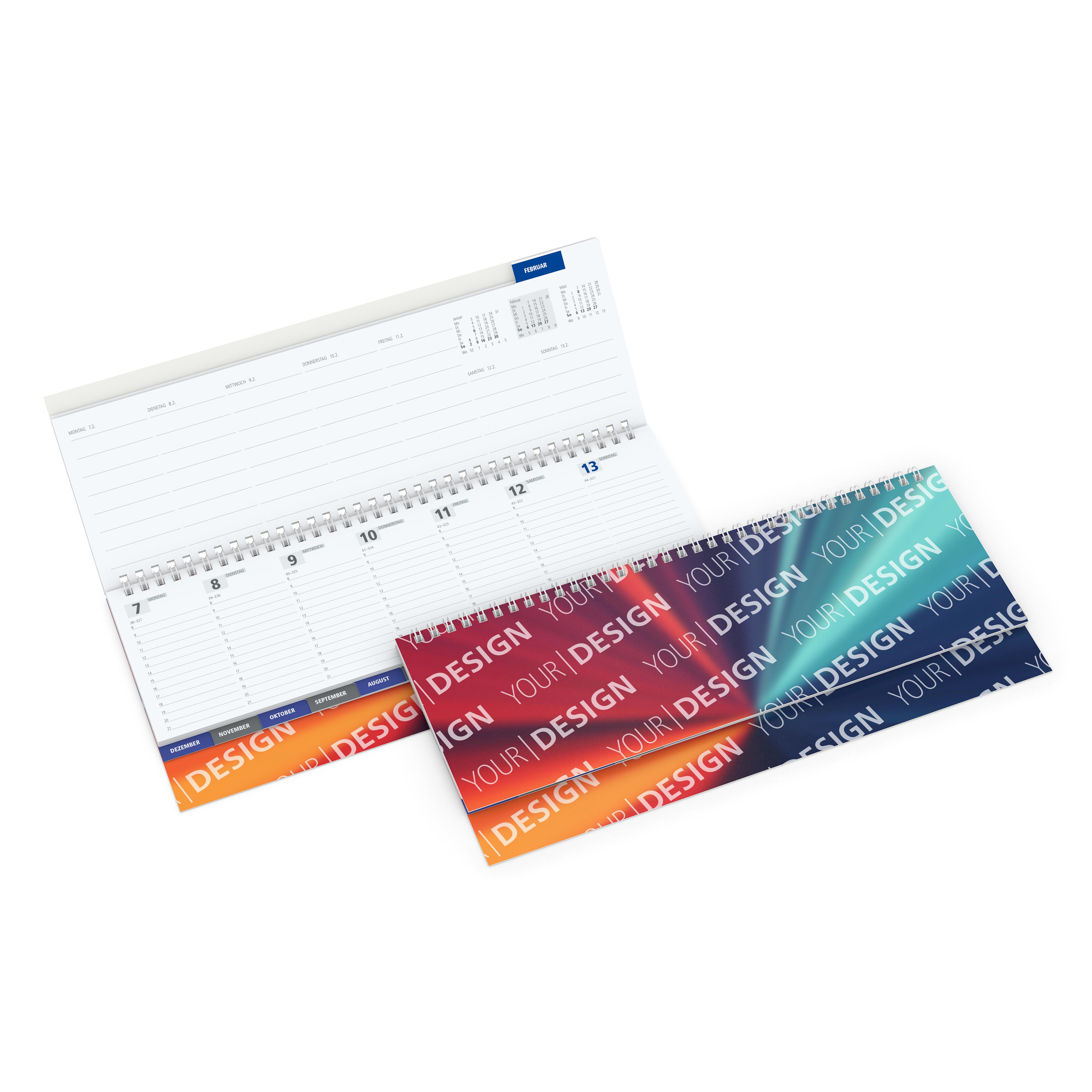 Tisch-Querkalender Master Monatsregister EXPRESS 1