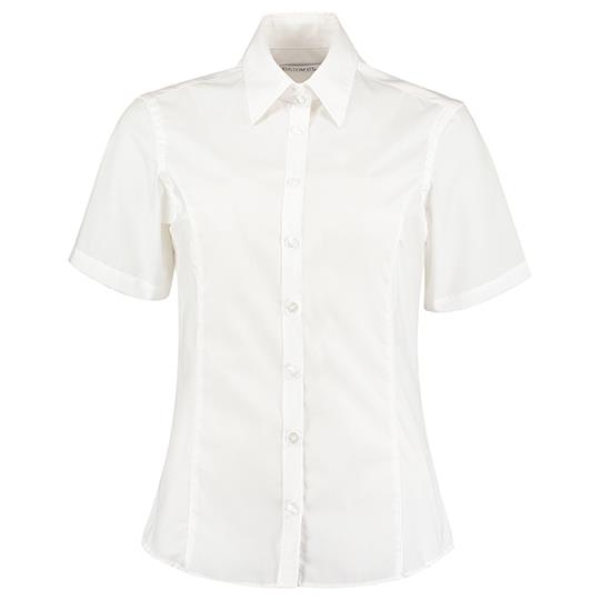 Women´s Tailored Fit Business Shirt Short Sleeve