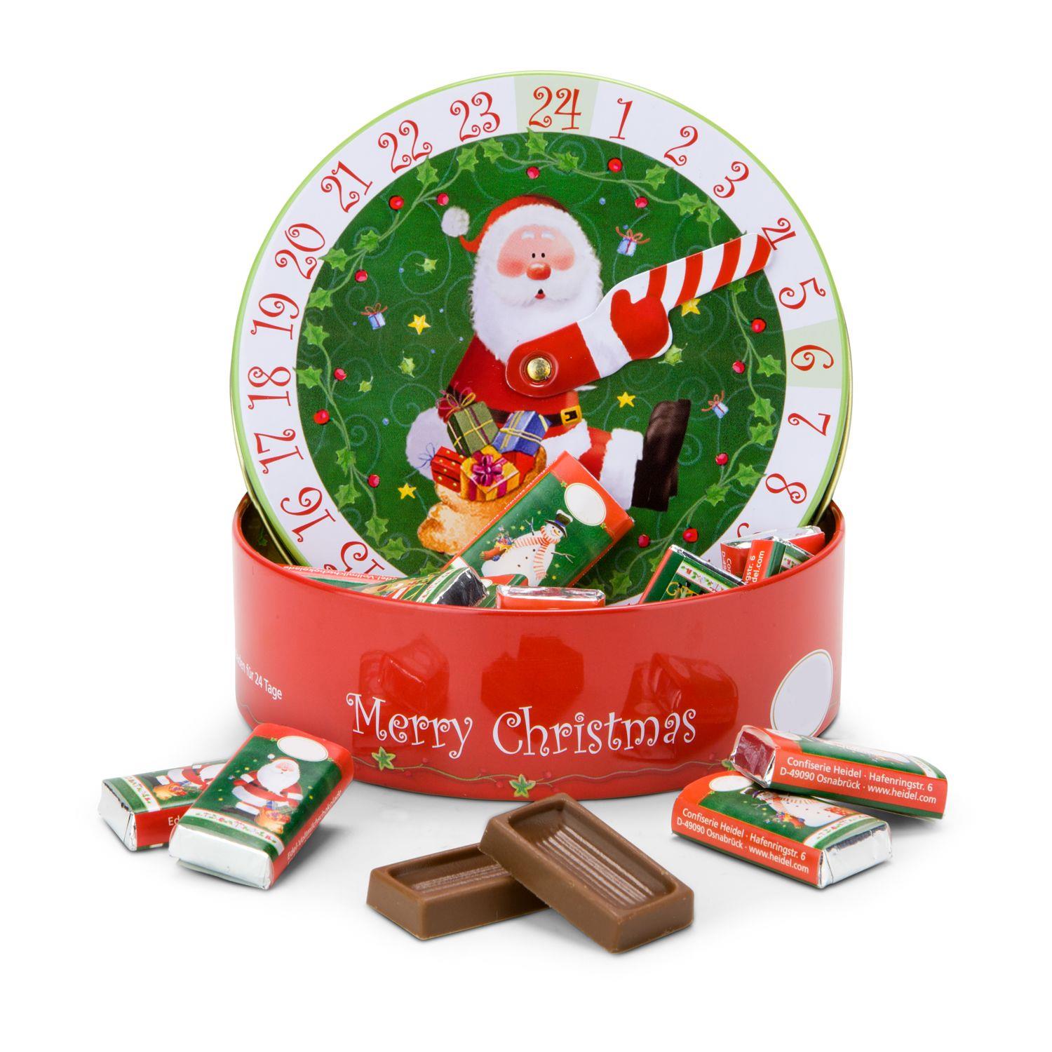 Geschenkartikel / Präsentartikel: Runder Schokoladen